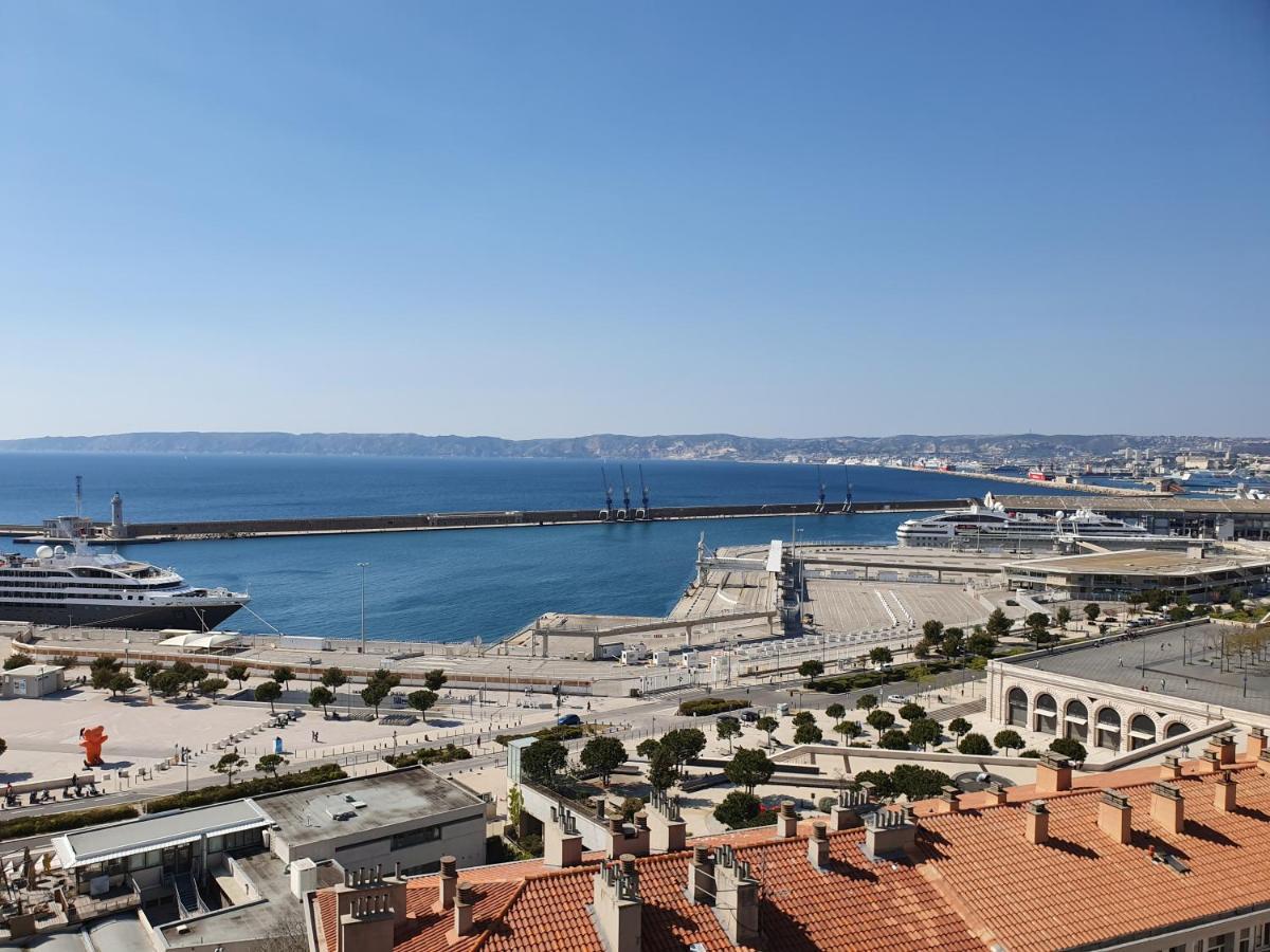 Vieux-Port, Panier, Magnifique Studio Avec Vue Sur Mer مارسيليا المظهر الخارجي الصورة